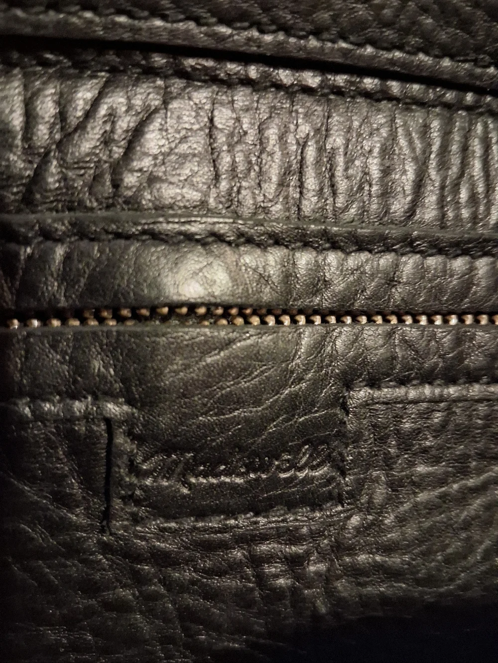 Classic Black Madewell Leather with Embroidered Adjustable Strap - Picture 4 of 5